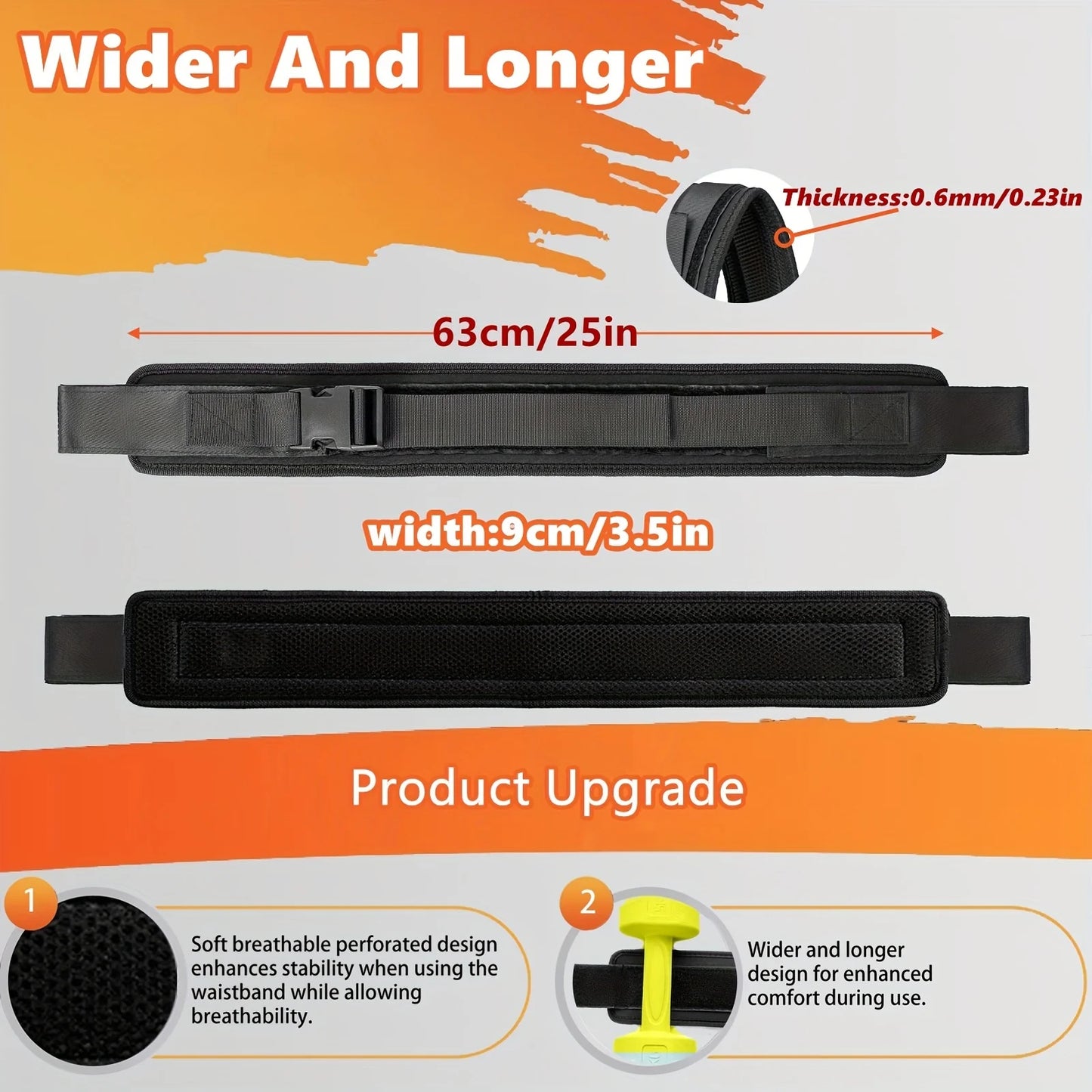 1Pc Pro-Grade Hip Thrust Belt