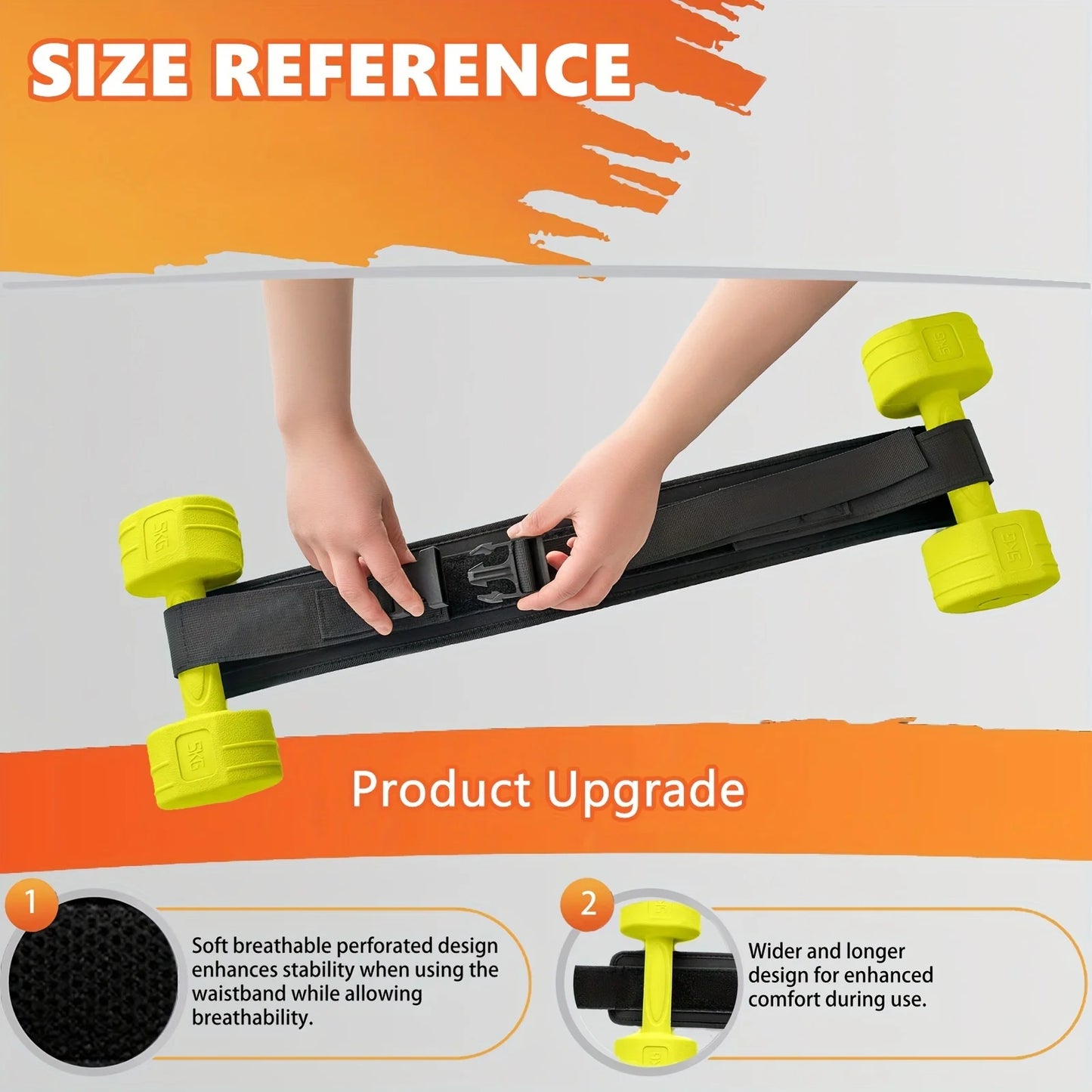 1Pc Pro-Grade Hip Thrust Belt